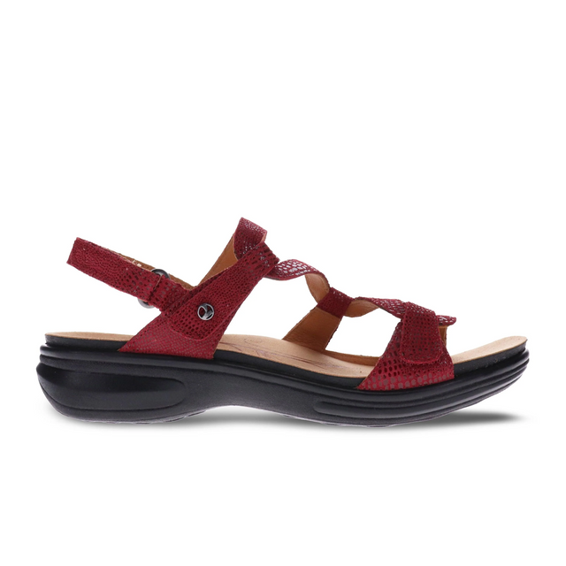 Revere Emerald Backstrap Sandal (Women) - Cherry Lizard Sandals - Backstrap - The Heel Shoe Fitters