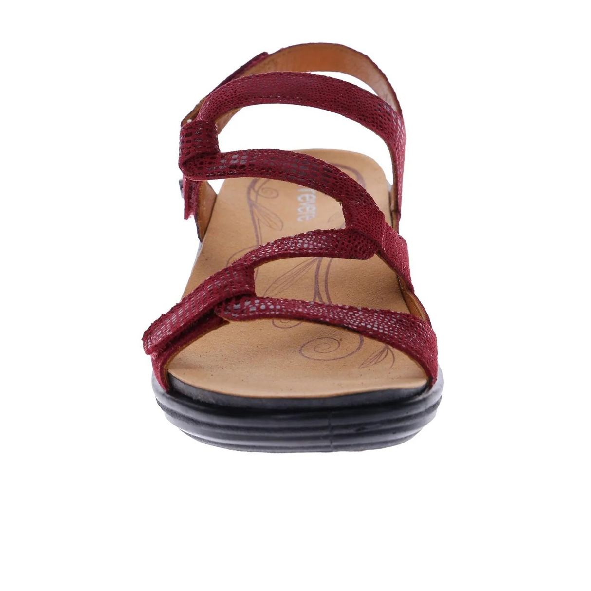 Revere Emerald Backstrap Sandal (Women) - Cherry Lizard Sandals - Backstrap - The Heel Shoe Fitters