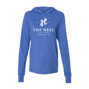 The Heel Shoe Fitters Jersey Hooded Long Sleeve Tee (Unisex) Apparel - Top - Long Sleeve - The Heel Shoe Fitters