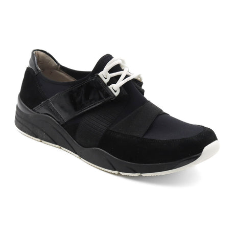 Waldlaufer Maggie 357004 Sneaker (Women) - Black Dress-Casual - Sneakers - The Heel Shoe Fitters
