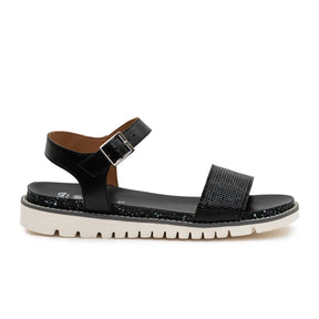 Ara Karine Backstrap Sandal (Women) - Black Sandal - Backstrap - The Heel Shoe Fitters