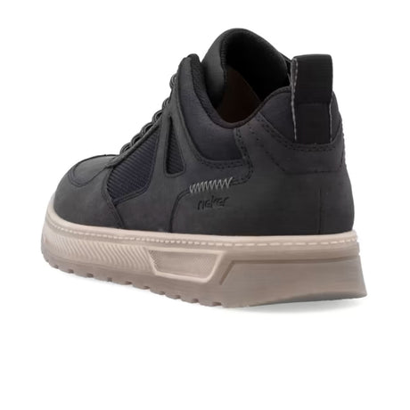 Rieker 37004 Ralf Sneaker (Men) - Schwarz Dress-Casual - Oxford - The Heel Shoe Fitters