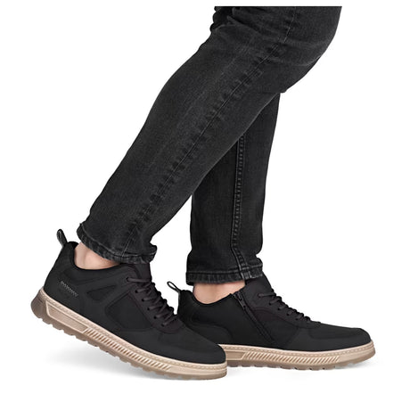 Rieker 37004 Ralf Sneaker (Men) - Schwarz Dress-Casual - Oxford - The Heel Shoe Fitters