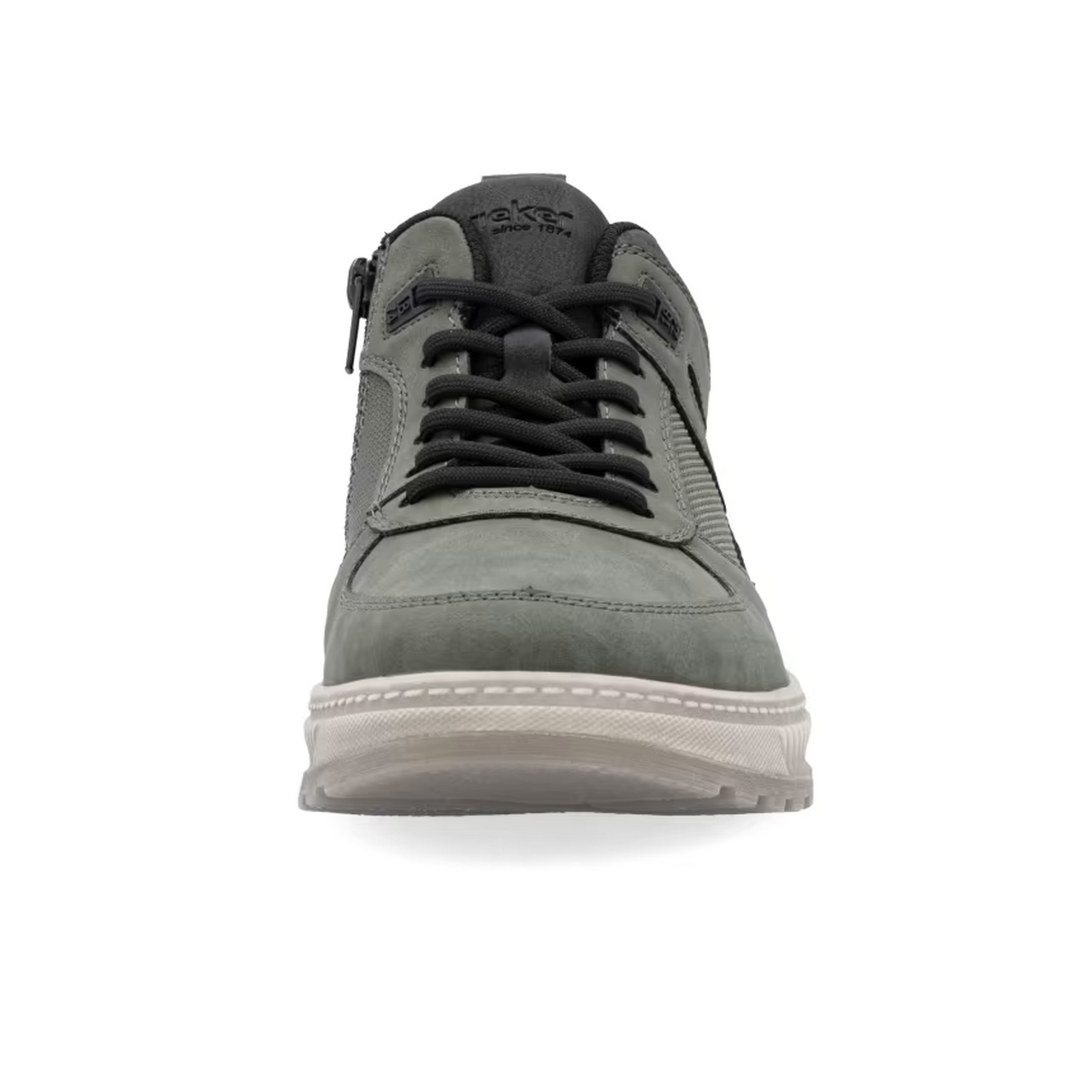 Rieker 37004 Ralf Sneaker (Men) - Moor/Moor/Schwarz Dress-Casual - Oxford - The Heel Shoe Fitters