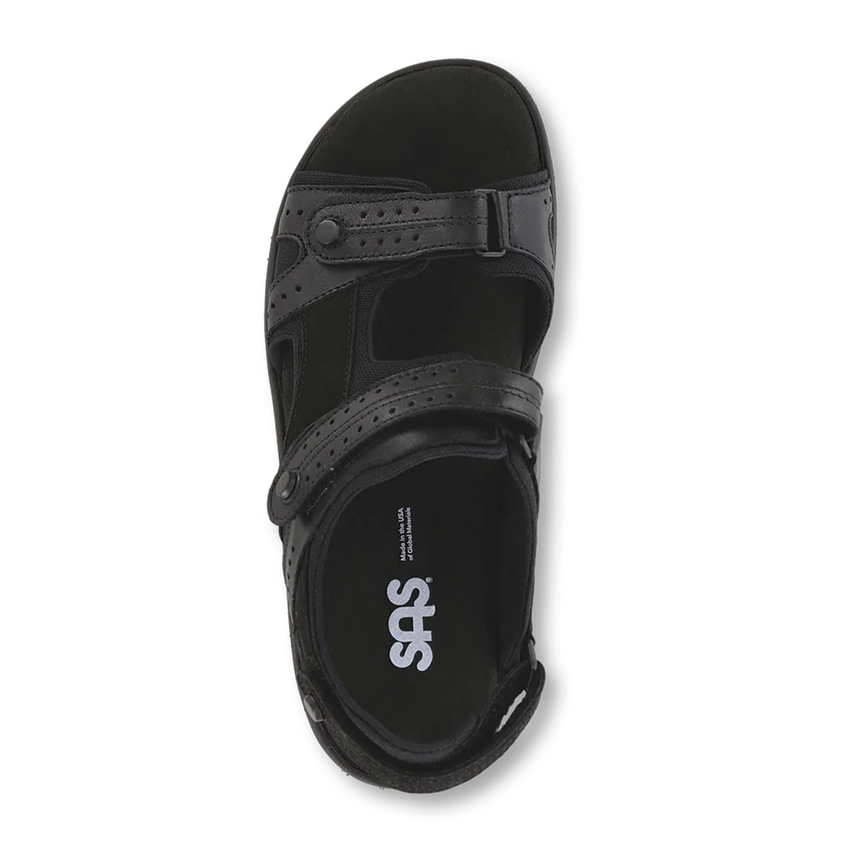 SAS Embark Active Sandal (Women) - Black Ash Sandal - Backstrap - The Heel Shoe Fitters