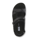SAS Embark Active Sandal (Women) - Black Ash Sandal - Backstrap - The Heel Shoe Fitters