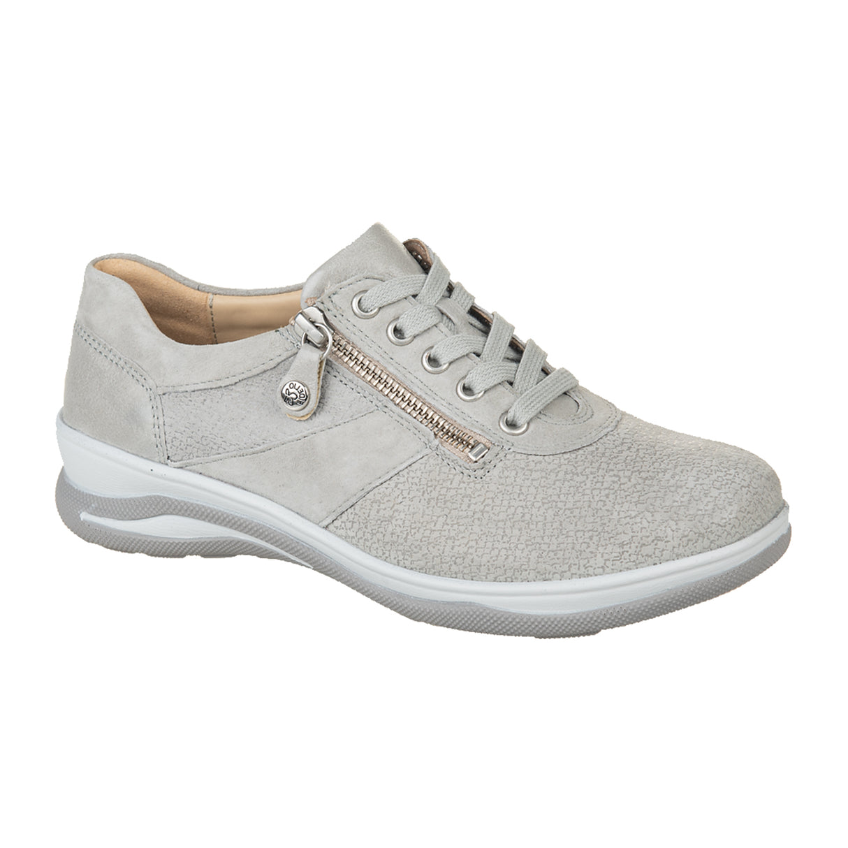 Fidelio Mitzy Sneaker (Women) - Ciottolo Athletic - Casual - Lace Up - The Heel Shoe Fitters