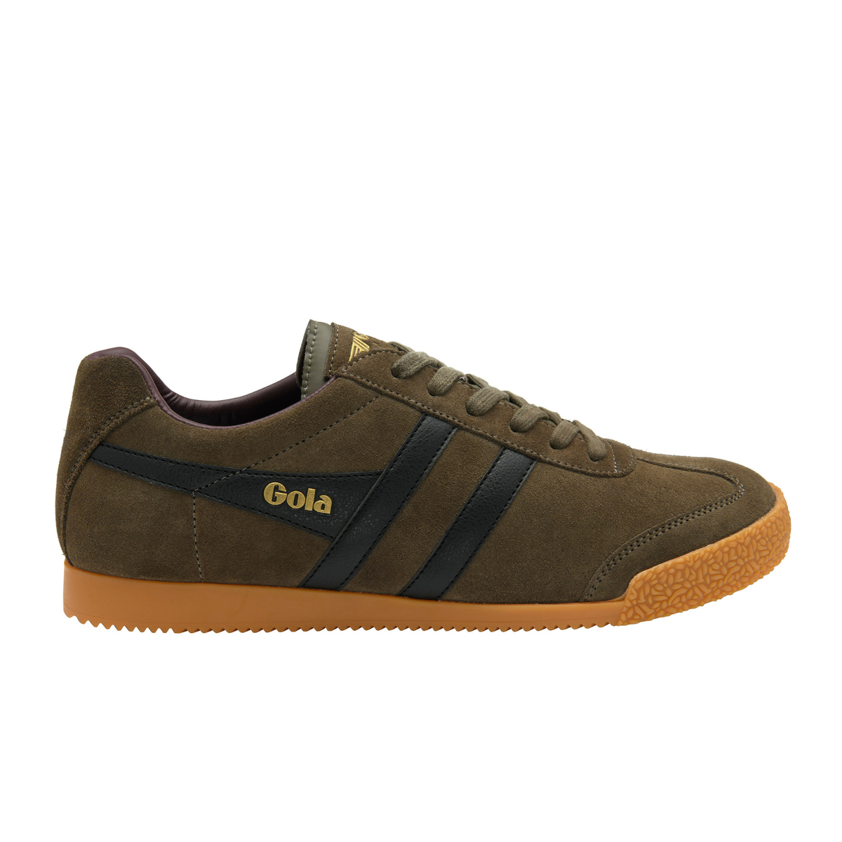 Gola Harrier Sneaker (Men) - Urban Moss/Black/Burgundy