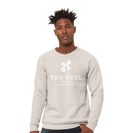 The Heel Shoe Fitters Crew Neck Sweatshirt (Unisex) - Bella Heather Dust Apparel - Top - Sweatshirt - The Heel Shoe Fitters