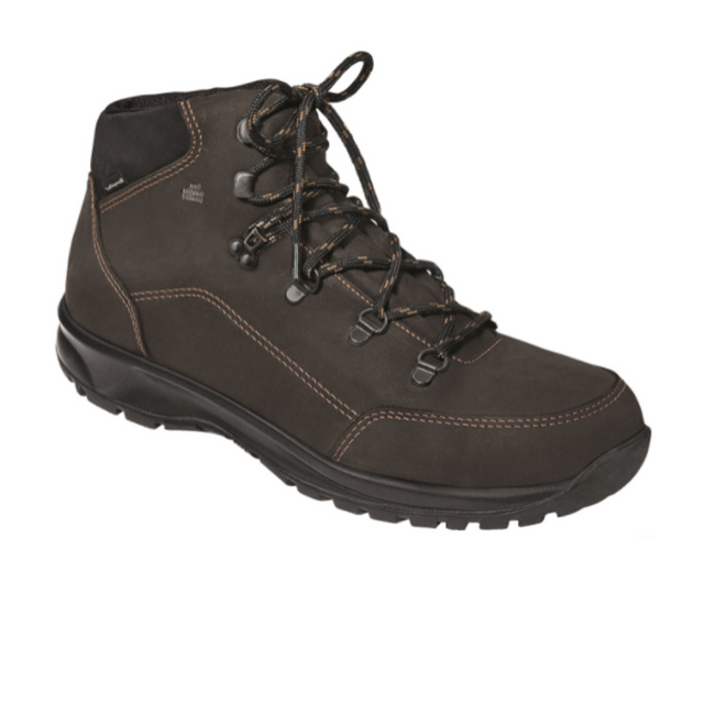 Finn Comfort Tibet Hiking Boot (Unisex) - Slate/Black Boots - Fashion - Ankle Boot - The Heel Shoe Fitters