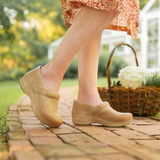 Dansko XP 2.0 Clog (Women) - Honey Distressed Leather Dress-Casual - Clogs & Mules - The Heel Shoe Fitters