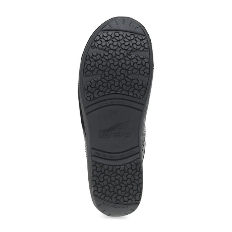 Dansko Zinnia Clog (Women) - Black Multi Dress-Casual - Clogs & Mules - The Heel Shoe Fitters