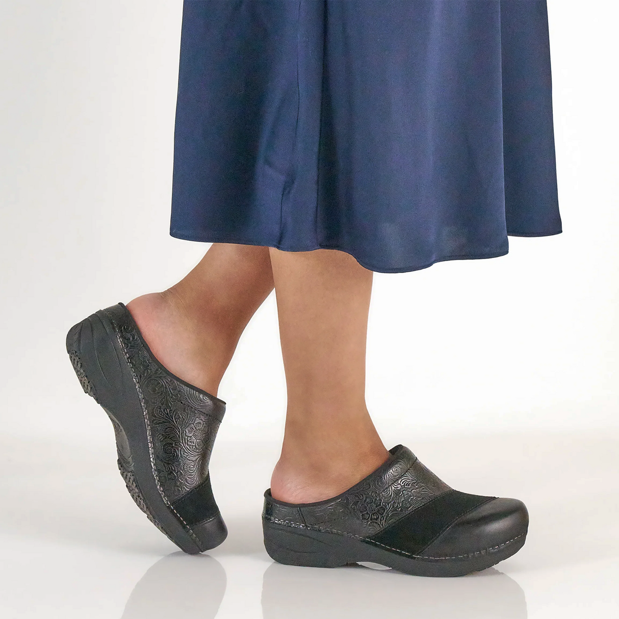 Dansko Zinnia Clog (Women) - Black Multi