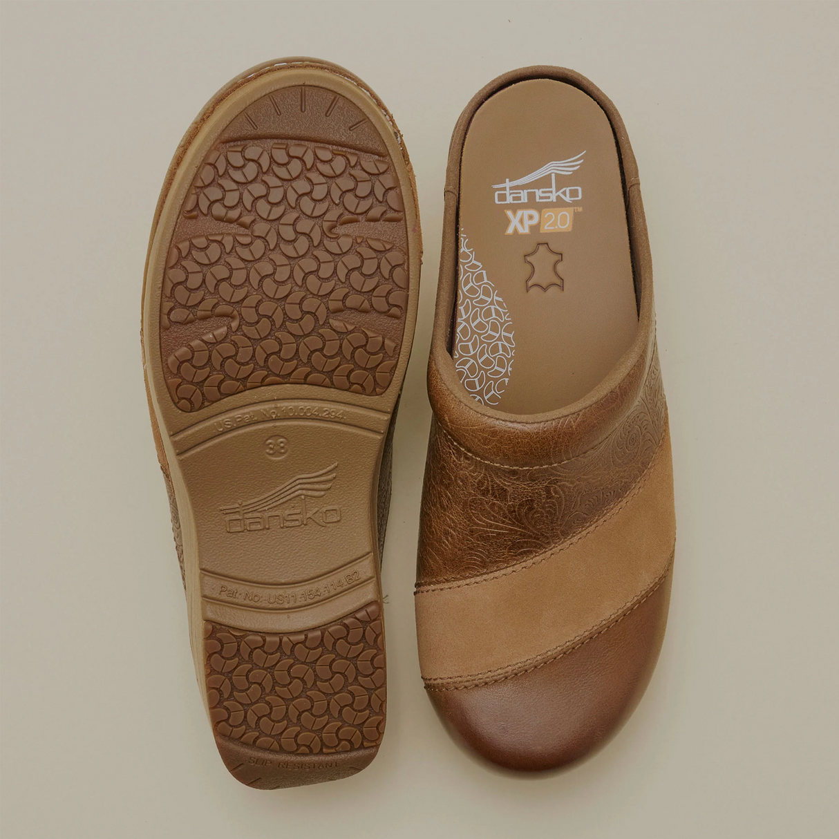 Dansko Zinnia Clog (Women) - Tan Multi
