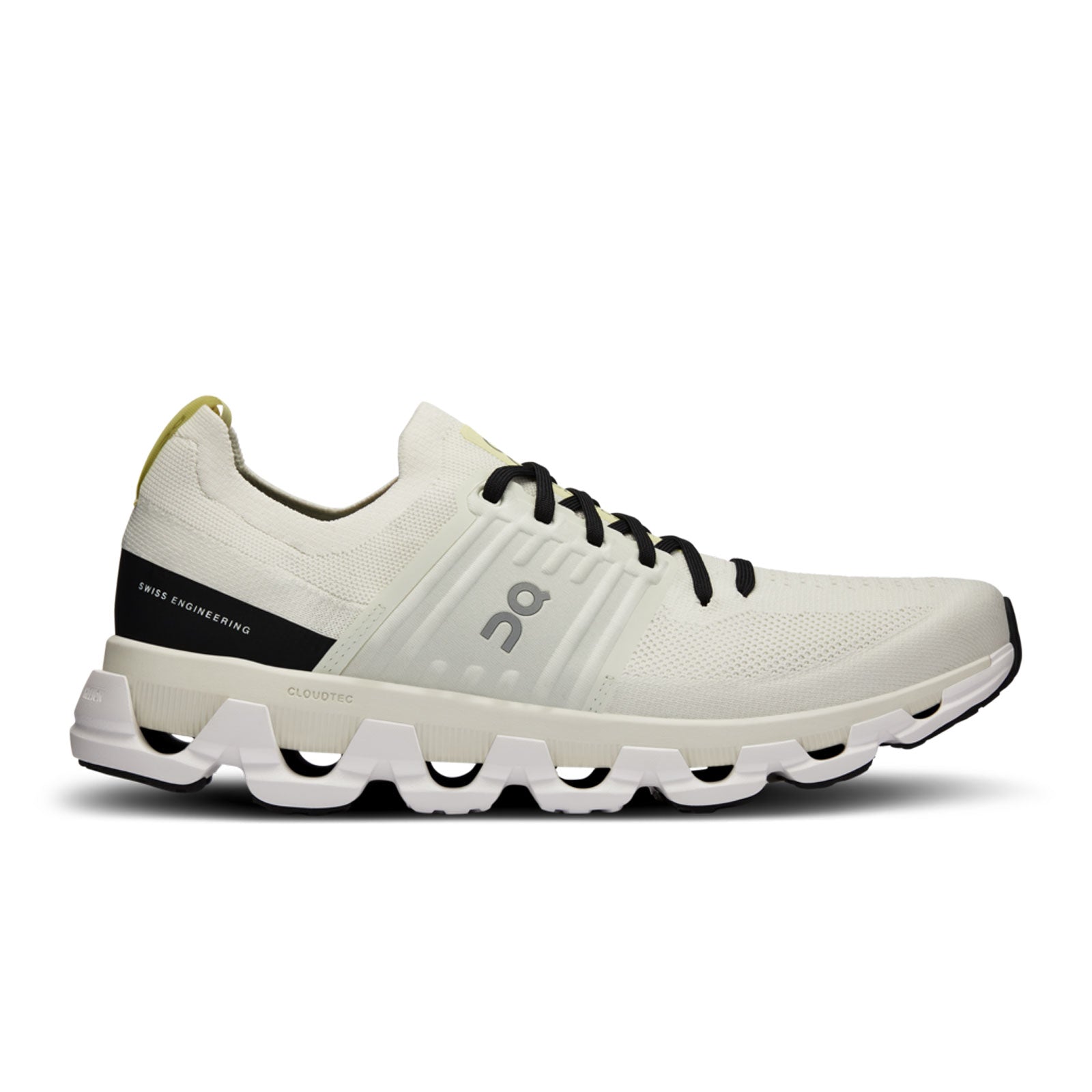 On Running Cloudswift 3 Running Shoe (Men) - Ivory/Black Athletic - Running - The Heel Shoe Fitters