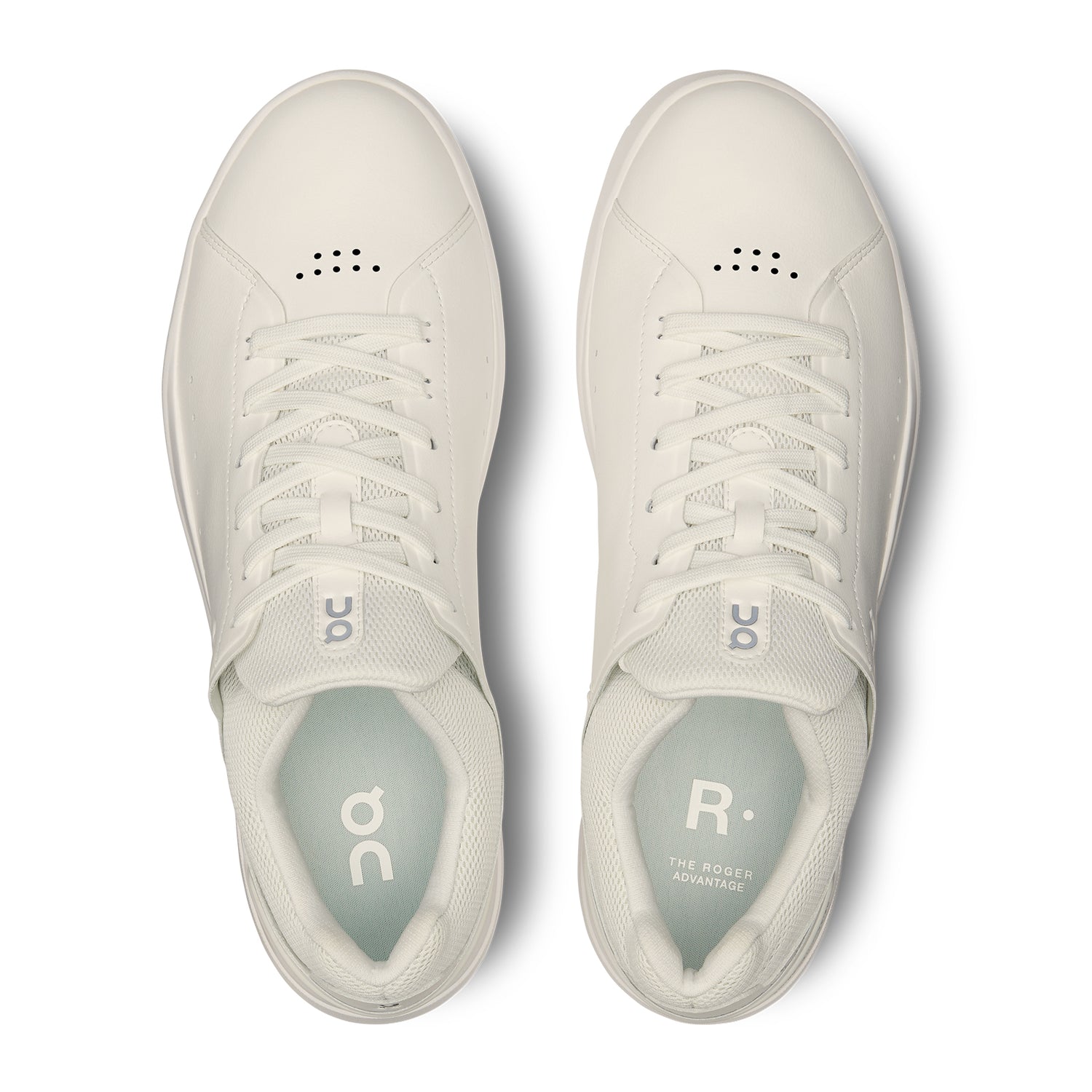 On Running The ROGER Advantage Sneaker (Men) - All White Athletic - Athleisure - The Heel Shoe Fitters