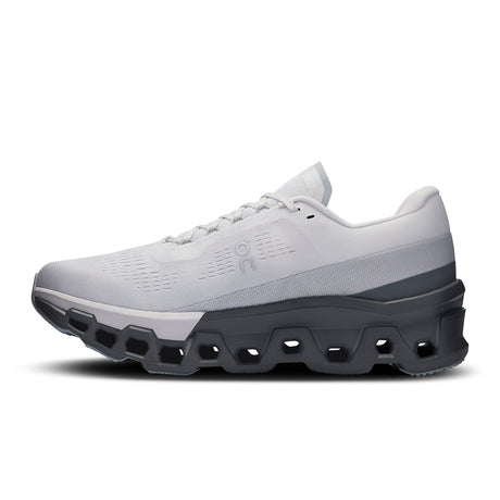 On Running Cloudmonster 2 Running Shoe (Men) - Frost/Rock Athletic - Running - Cushion - The Heel Shoe Fitters