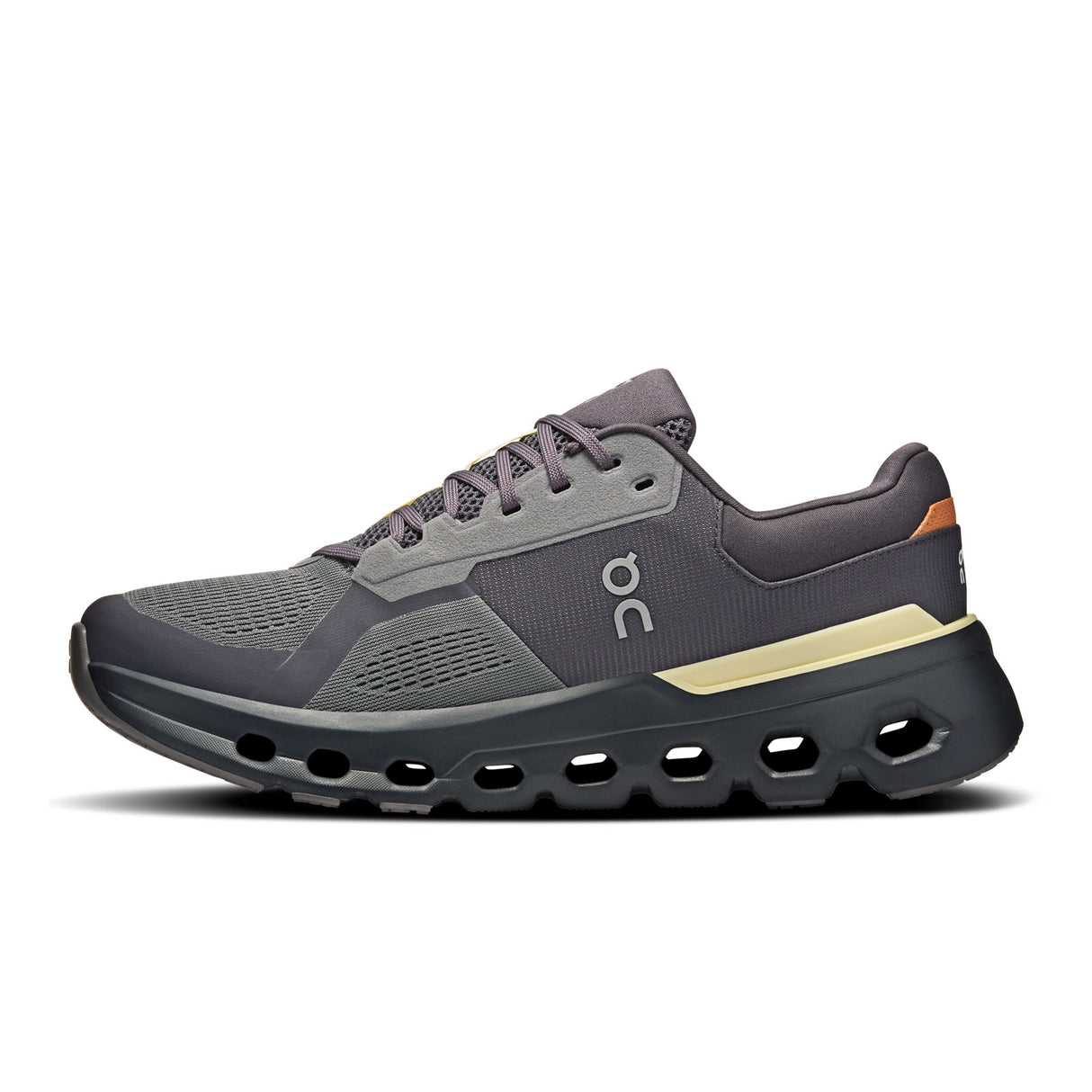 On Running Cloudrunner 2 Running Shoe (Men) - Rock/Tangerine Athletic - Running - Cushion - The Heel Shoe Fitters