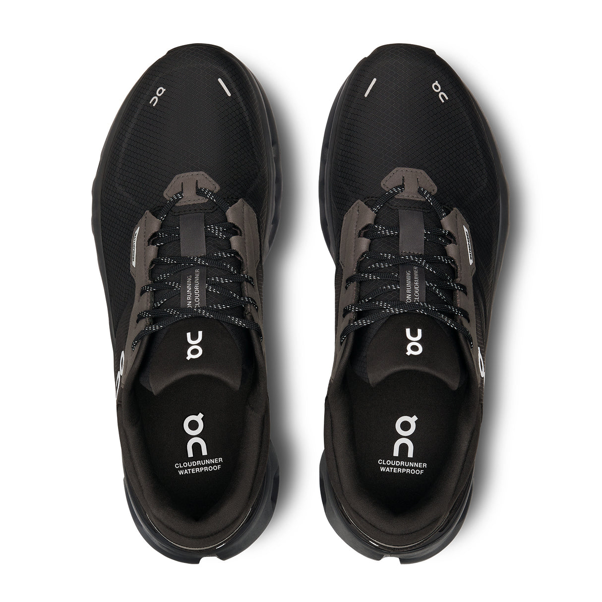 On Running Cloudrunner 2 Waterproof Running Shoe (Men) - Magnet/Black Athletic - Running - The Heel Shoe Fitters