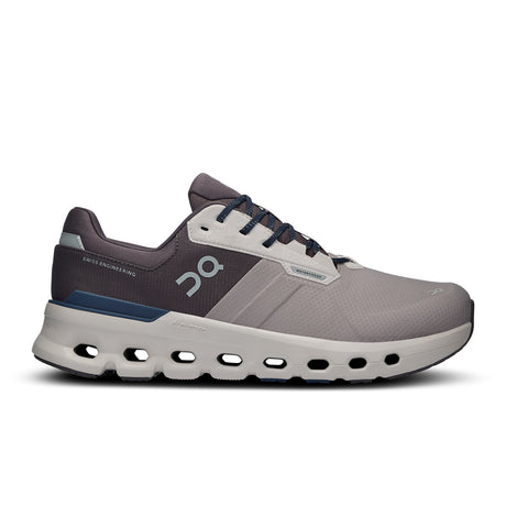 On Running Cloudrunner 2 Waterproof Running Shoe (Men) - Zinc/Midnight Athletic - Running - Cushion - The Heel Shoe Fitters