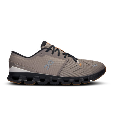 On Running Cloud X 4 Running Shoe (Men) - Fog/Black Athletic - Running - Neutral - The Heel Shoe Fitters