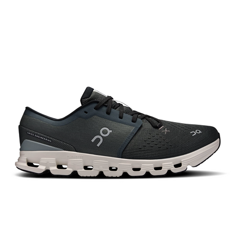 On Running Cloud X4 Running Shoe (Men) - Shadow/Apollo Athletic - Running - Neutral - The Heel Shoe Fitters
