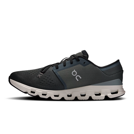 On Running Cloud X4 Running Shoe (Men) - Shadow/Apollo Athletic - Running - Neutral - The Heel Shoe Fitters
