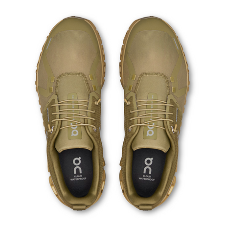 On Running Cloud 6 Waterproof Running Shoe (Men) - Olive/Safari Athletic - Running - Cushion - The Heel Shoe Fitters