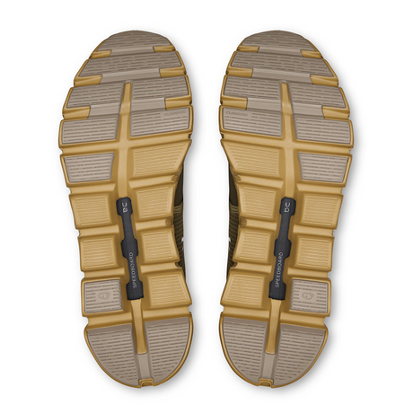 On Running Cloud 6 Waterproof Running Shoe (Men) - Olive/Safari Athletic - Running - Cushion - The Heel Shoe Fitters