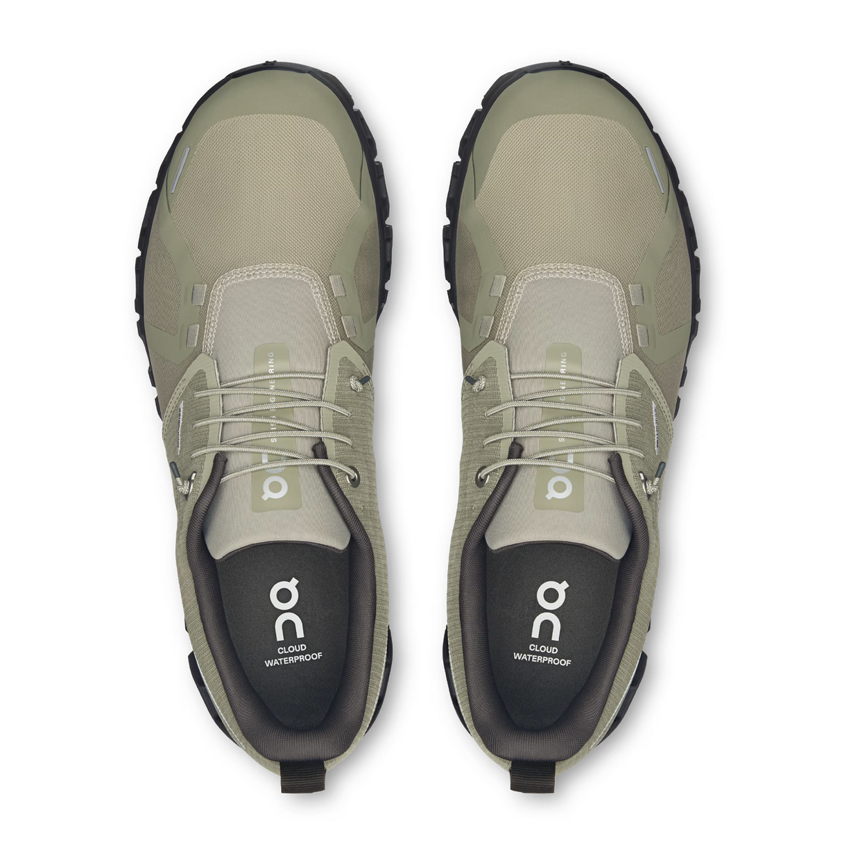 On Running Cloud 6 Waterproof Running Shoe (Men) - Olive/Espresso