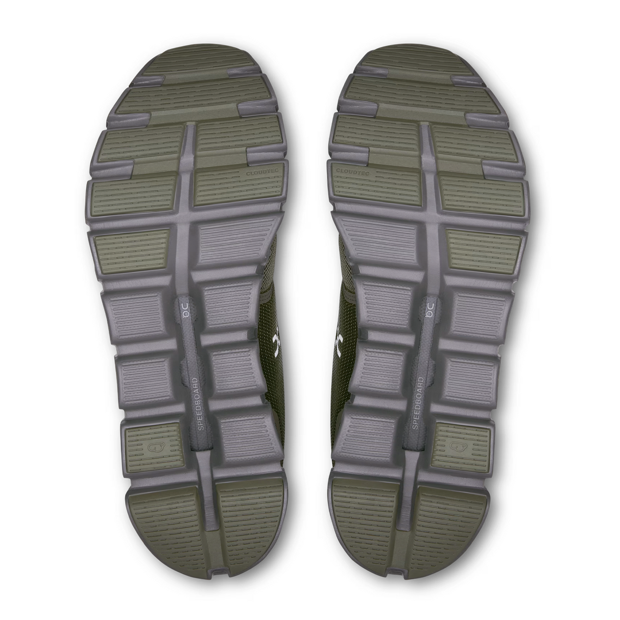 On Running Cloud 6 Running Shoe (Men) - Olive/Eclipse Athletic - Running - Cushion - The Heel Shoe Fitters