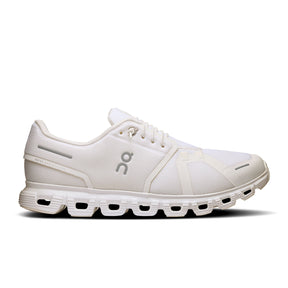 On Running Cloud 6 Running Shoe (Women) - White/White Athletic - Running - Cushion - The Heel Shoe Fitters