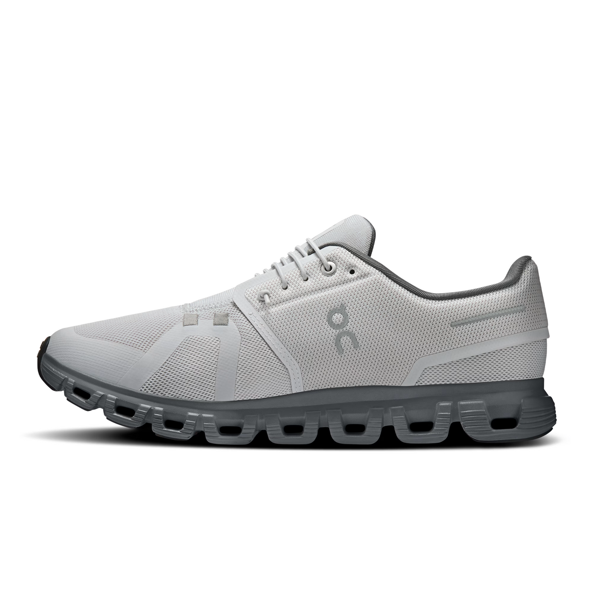 On Running Cloud 6 Running Shoe (Men) - Wolf/Rock Athletic - Running - Cushion - The Heel Shoe Fitters