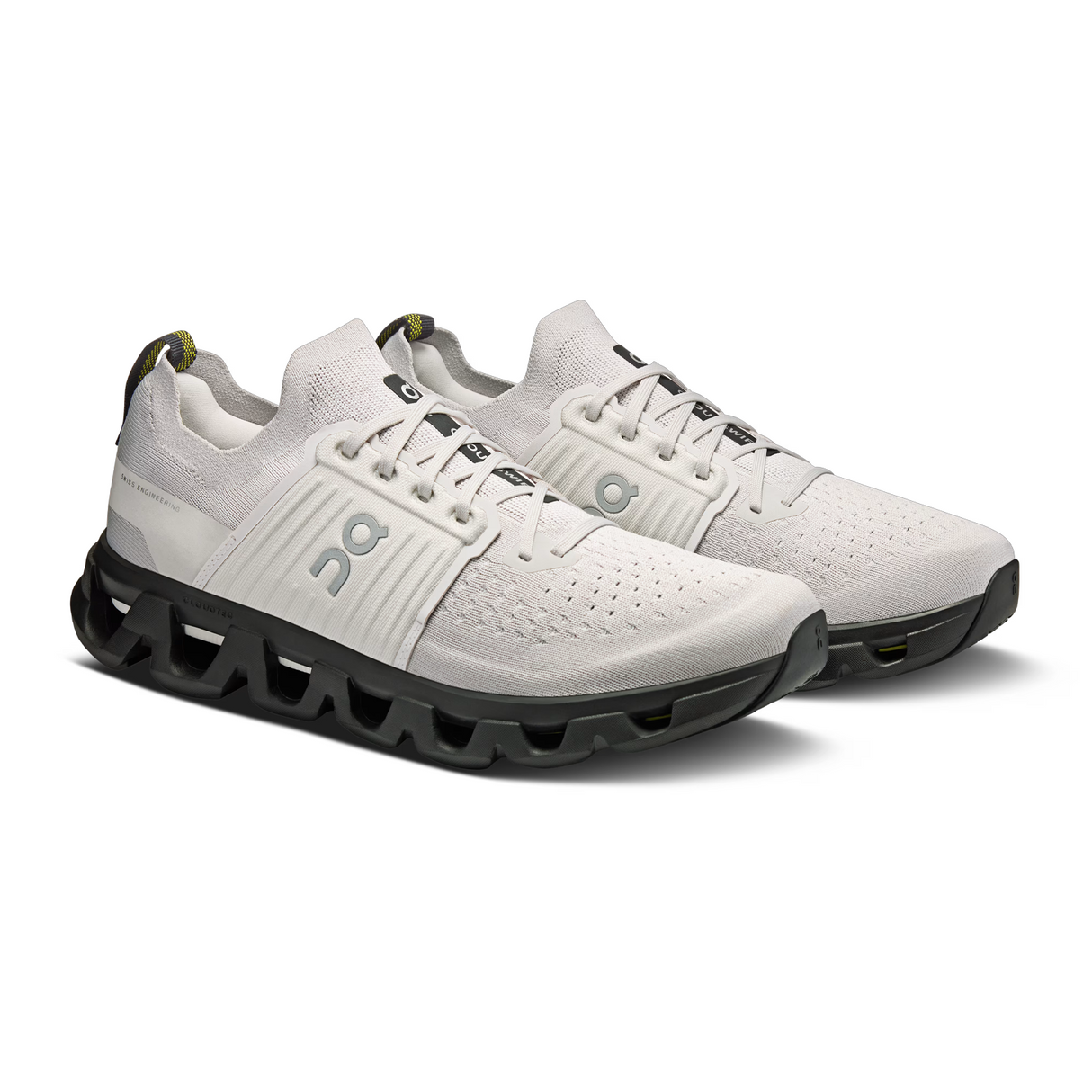 On Running Cloudswift 4 Running Shoe (Men) - Wolf/Black Athletic - Running - Cushion - The Heel Shoe Fitters