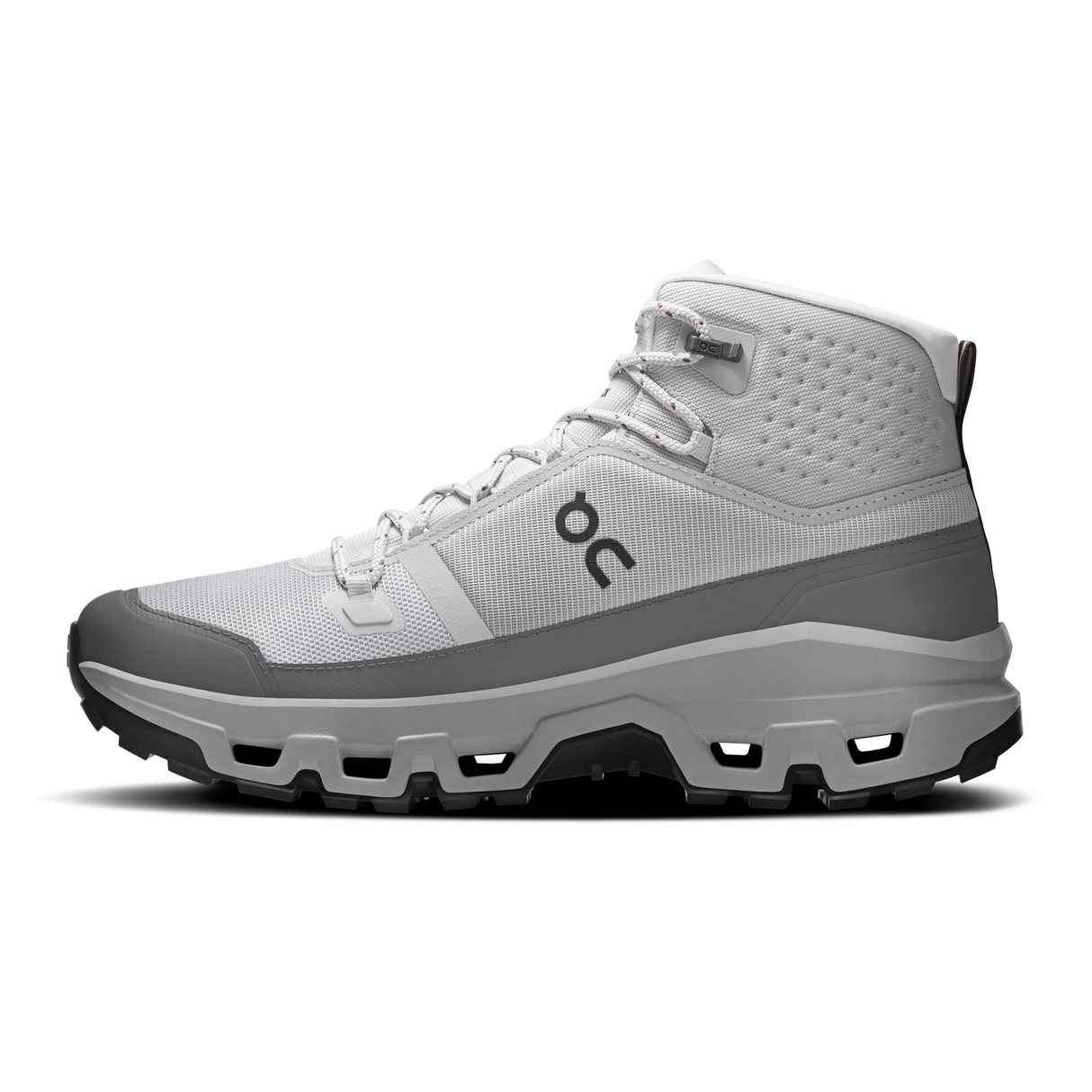 On Running Cloudrock Mid Waterproof Running Shoe (Men) - Glacier/Alloy