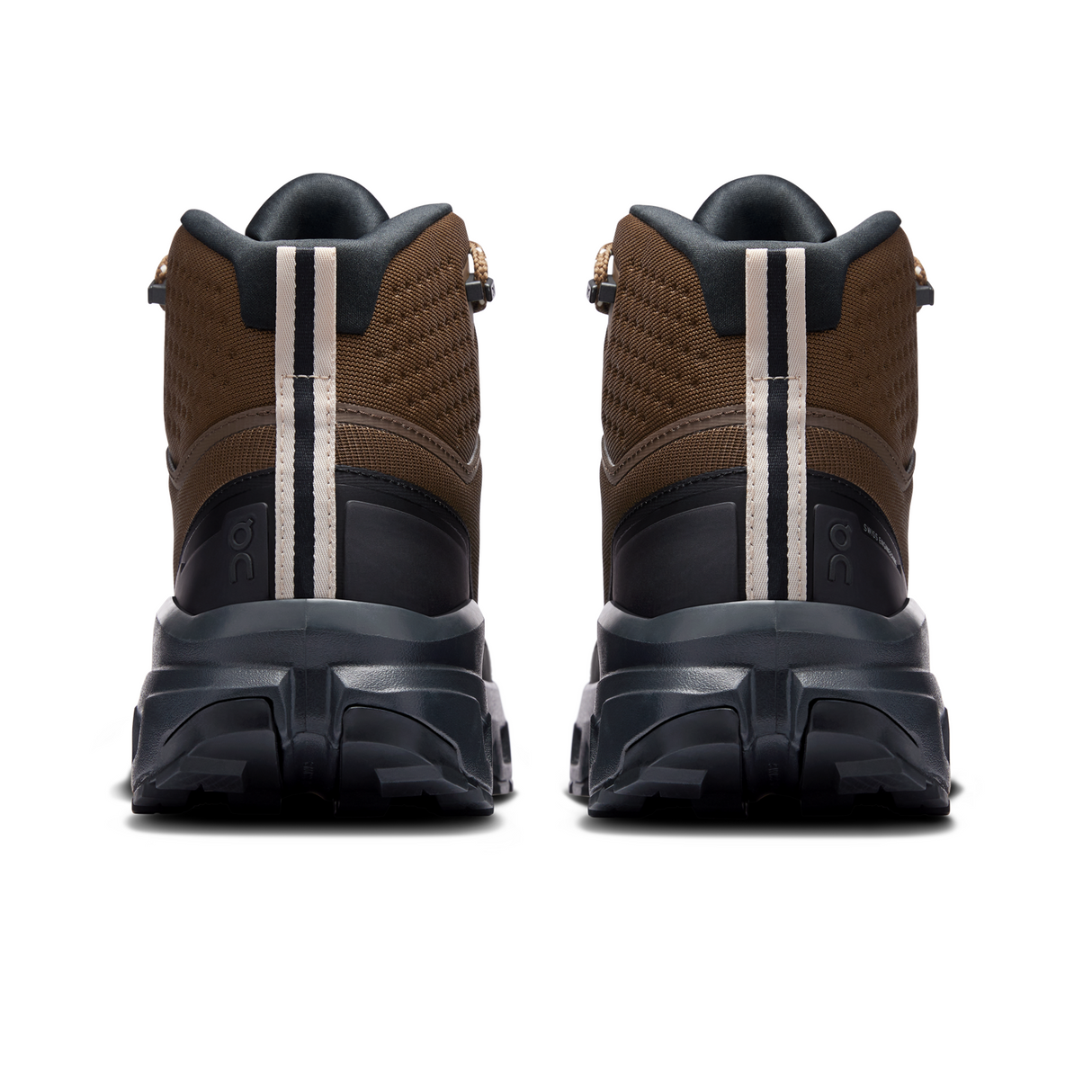 On Running Cloudrock Mid Waterproof Hiking Shoe (Men) - Earth/Black