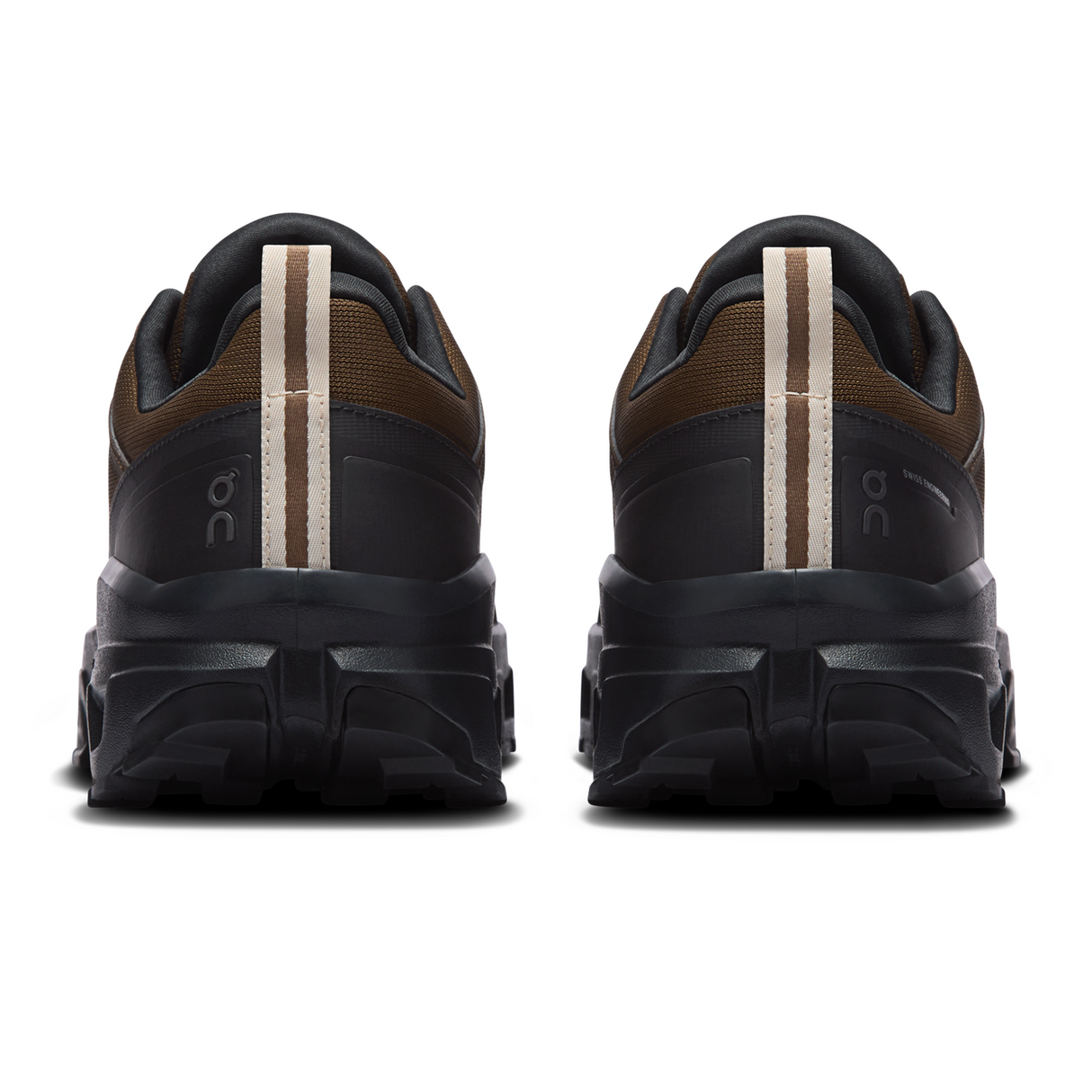 On Running Cloudrock Low Waterproof Hiking Shoe (Men) - Earth/Black