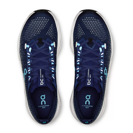 On Running Cloudsurfer Max Running Shoe (Men) - Midnight/Ivory Athletic - Running - Cushion - The Heel Shoe Fitters