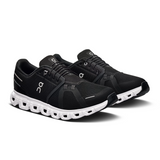 On Running Cloud 6 Wide Running Shoe (Men) - Black/White Athletic - Running - Cushion - The Heel Shoe Fitters