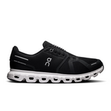 On Running Cloud 6 Wide Running Shoe (Men) - Black/White Athletic - Running - Cushion - The Heel Shoe Fitters