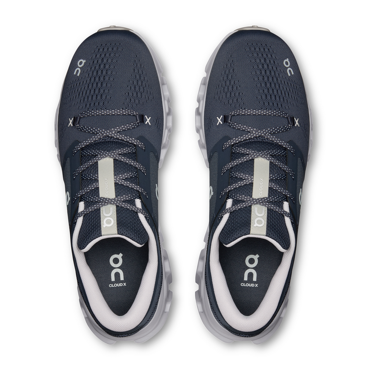 On Running Cloud X 5 Running Shoe (Men) - Navy/Glacier