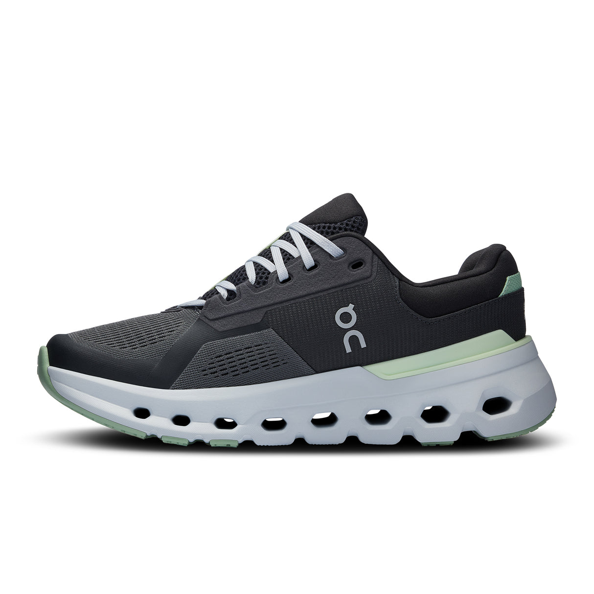 On Running Cloudrunner 2 Running Shoe (Women) - Shadow/Lima Athletic - Running - Cushion - The Heel Shoe Fitters