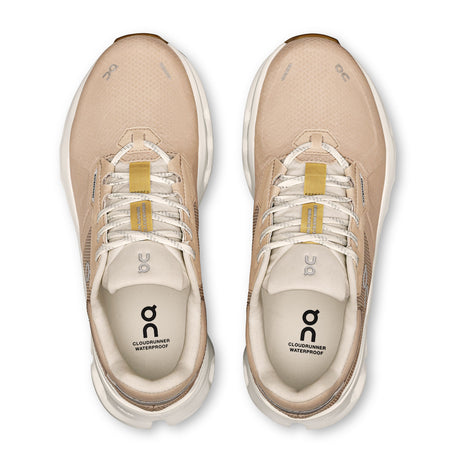 On Running Cloudrunner 2 Waterproof Running Shoe (Women) - Sand/Dew Athletic - Running - Cushion - The Heel Shoe Fitters