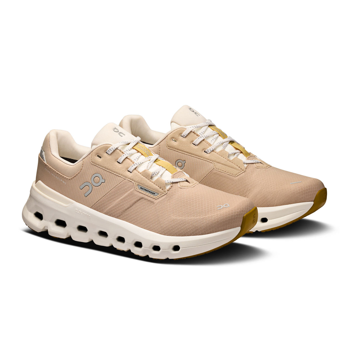 On Running Cloudrunner 2 Waterproof Running Shoe (Women) - Sand/Dew Athletic - Running - Cushion - The Heel Shoe Fitters