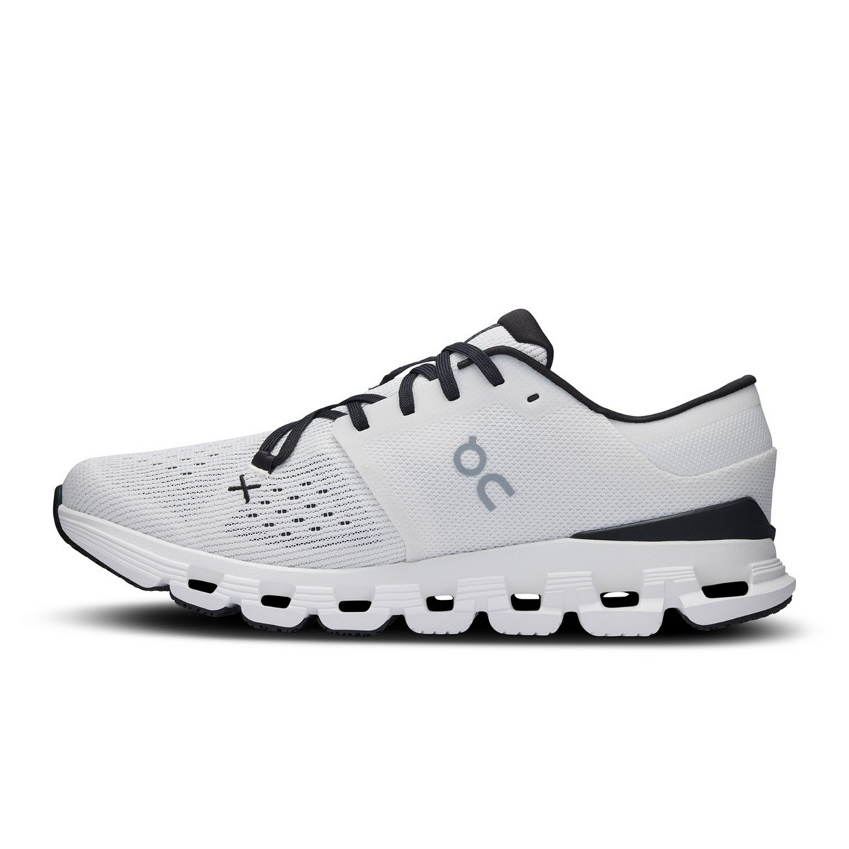 On Running Cloud X4 Running Shoe (Women) - Ivory/Black Athletic - Running - Neutral - The Heel Shoe Fitters