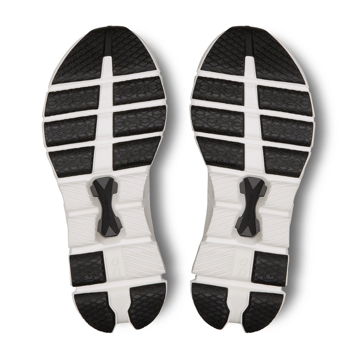 On Running Cloud X4 Running Shoe (Women) - Ivory/Black Athletic - Running - Neutral - The Heel Shoe Fitters