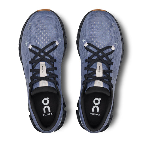 On Running Cloud X 4 Running Shoe (Women) - Feather/Black Athletic - Running - Neutral - The Heel Shoe Fitters