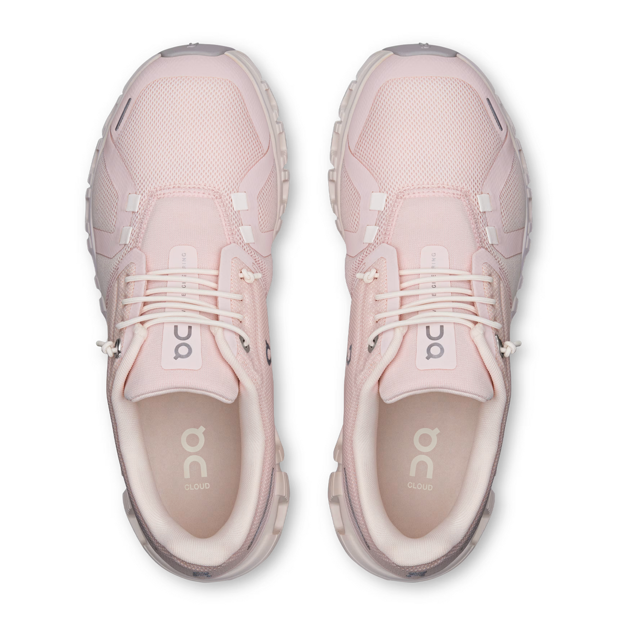 On Running Cloud 6 Running Shoe (Women) - Salt/Gardenia Athletic - Running - Cushion - The Heel Shoe Fitters
