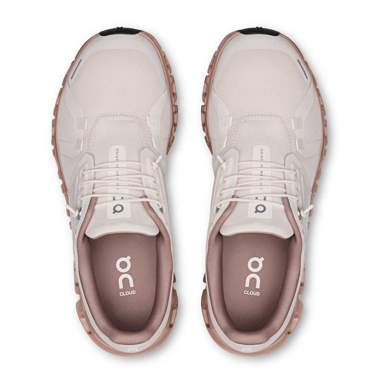 On Running Cloud 6 Running Shoe (Women) - Oyster/Biscuit