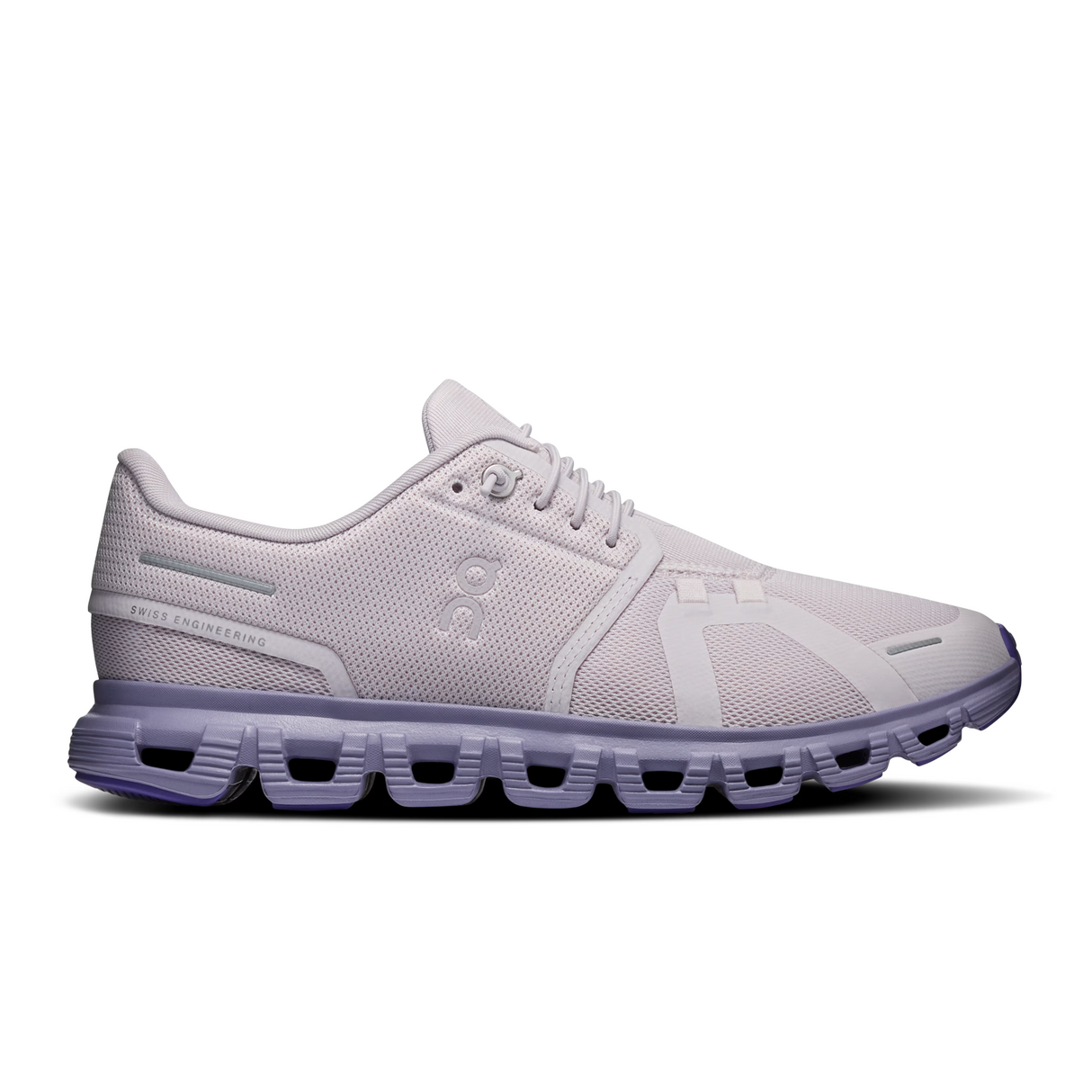 On Running Cloud 6 Running Shoe (Women) - Ether/Tyrian